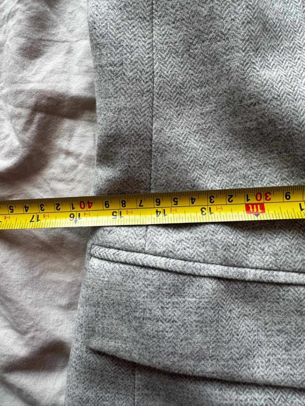 Club Monaco Grey Double Breasted Long Vest Blazer Tailored XS - Picture 8 of 14